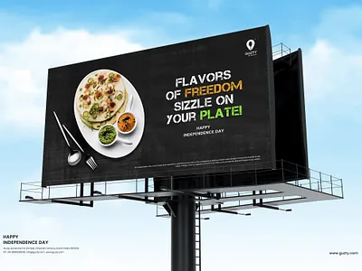 Independence day Hoardings #guztyapp app branding design graphic design illustration logo typography ui ux vector