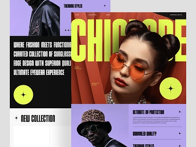 Chiclobe- e-commerce Website aesthetics awe brand cart clothes e commerce e commerce ecommerce ecommerce template ecommerce website fashion online store shop shopify store sunglasses website