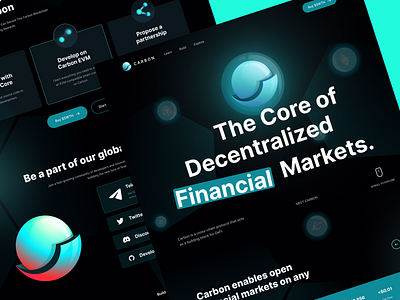 Carbon | The Core of Decentralized Financial Markets bitcoin blockchain crypto cryptocurrency finance investing profit stockmarket trader trading