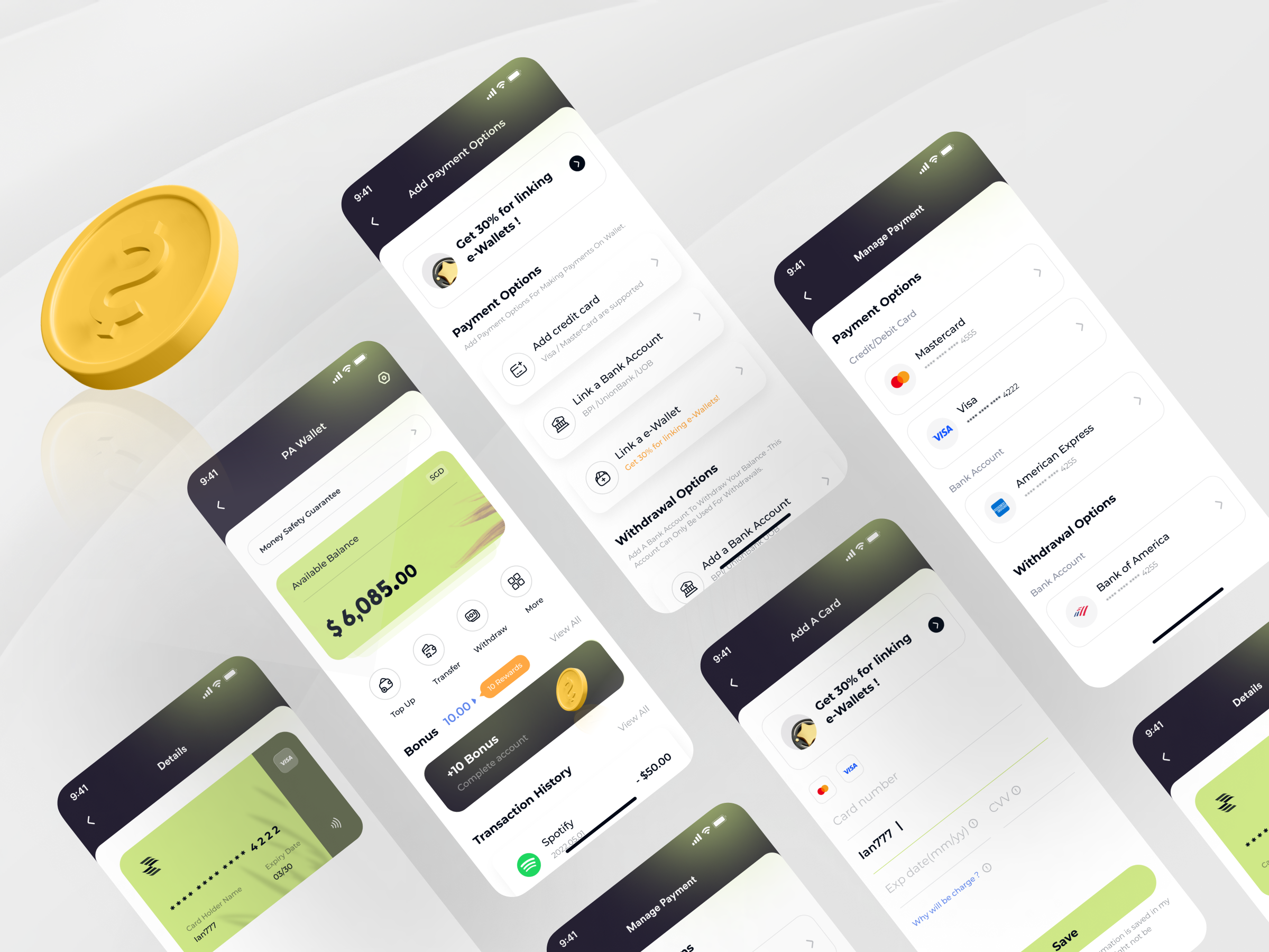 Browse thousands of Bind Bank Card images for design inspiration | Dribbble