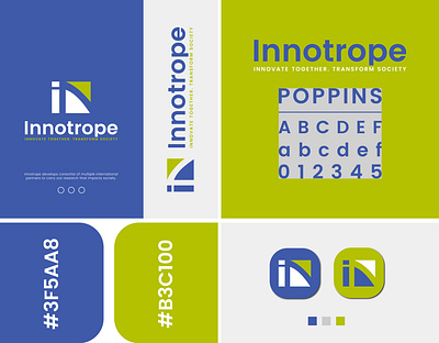 Innotrope - Brand Identity branding design graphic design icon illustration logo typography ui vector