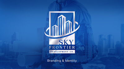 Sky Frontier Visual Identity branding design graphic design graphicdesign logo sky frontier visual identity