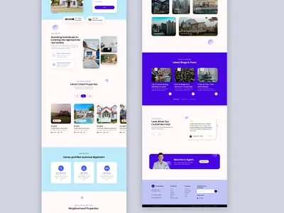 Home Sale-Home page landing page ui ux web ui
