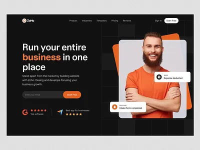 Business Website Design UI business business site business web business website clean company company website design landing page landing page design professional professional site ui ui design web web design webdesign webflow webpage website