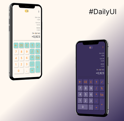 Calculation calculation dailyui design mobile ui ux