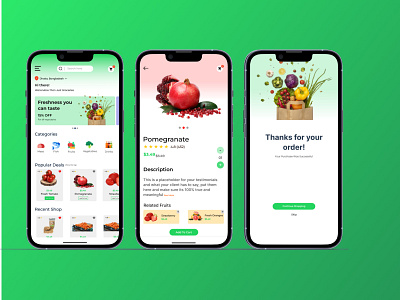 Grocery shop UI design app design app ui branding design graphic design ios app ios app ui mobile app shop ui ui ui design uiux user interface ux