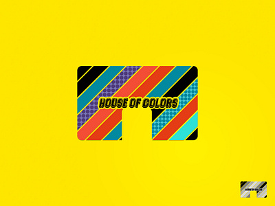 House of colors advertising branding design graphic design illustration logo typography ux vector