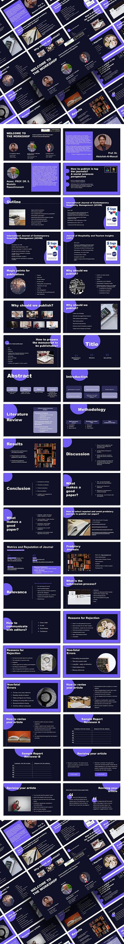 POWERPOINT PRESENTATION DESIGN OF AN EDUCATIONAL WORKSHOP graphic design layout design pitch deck powerpoint presentation