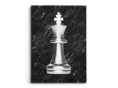 Chess Knight Silver branding canvas design graphic design illustration logo mock up mockup photoshop ui