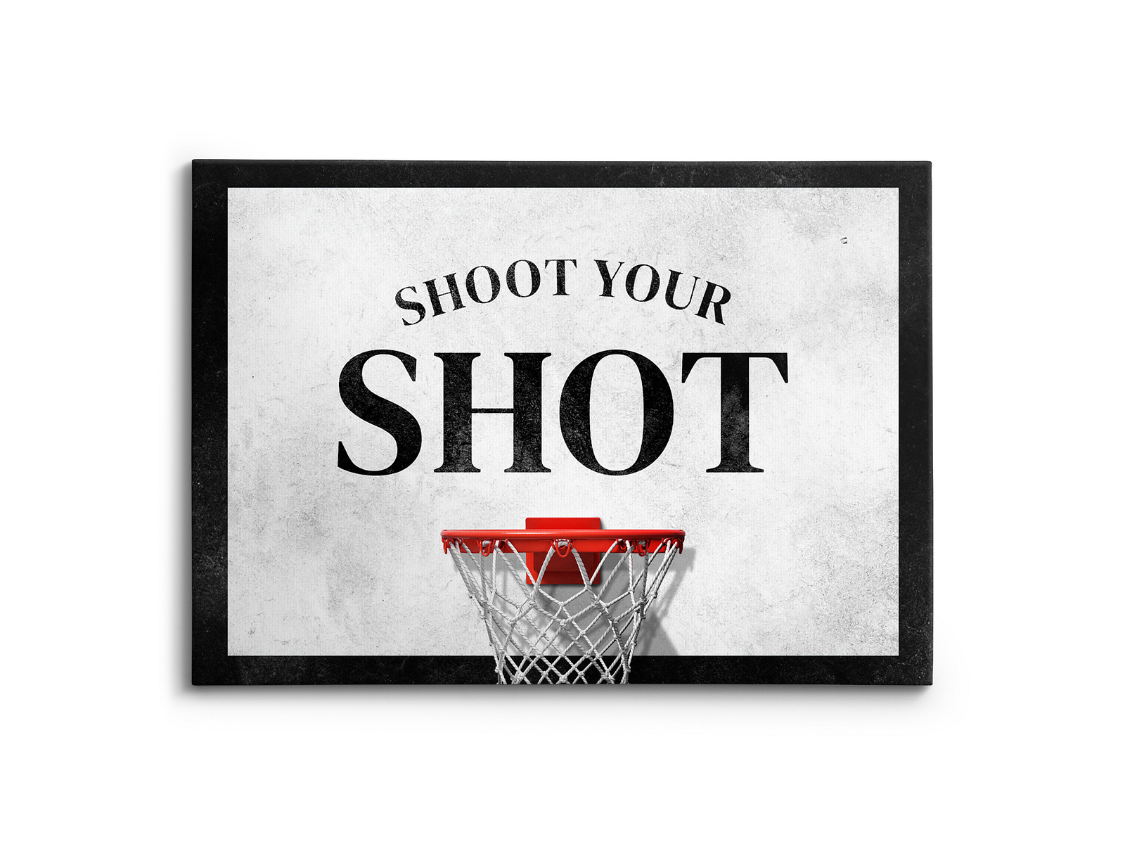 Shoot Your Shot Basketball Hoop by Julian Adams on Dribbble