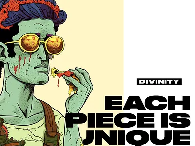 👀 Divinity collection... branding collection fashion graphic design illustration media nft social web3