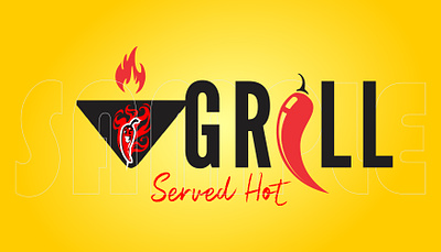 GRILL LOGO branding graphic design logo