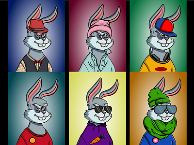NFT Avatar - Funny Cheeky Rabbit cheeky rabbit