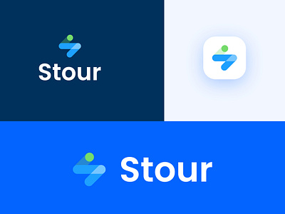 Stour Logo Concept branding design graphic design illustration illustrator logo logo 3d logo design s icon s logo tour tour app icon tour icon tour logo tour logo design travel icon travel logo ui vector