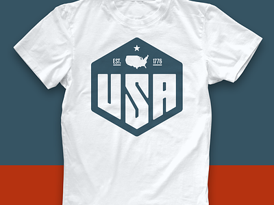 USA Badge america badge country graphic design t shirt united states usa