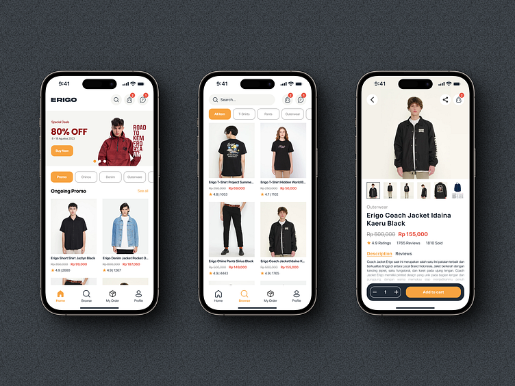 ERIGO Catalog Page by Dwi Arisoma on Dribbble