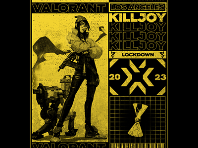 Valorant Champions 2023 - Day 7 art artwork poster valorant vct