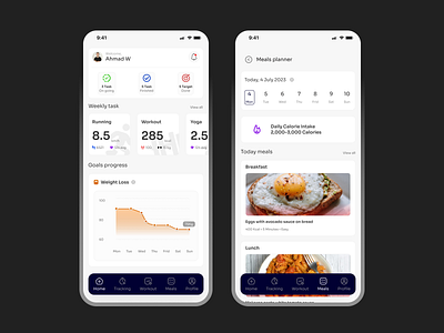 💪 Ztracker - Track your workout and your food branding business business web design food planner gym illustration mobile ux tracker ui user interface ux web design