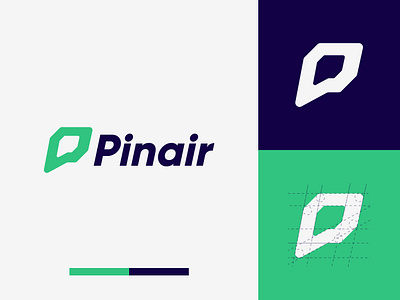 Pinair - Logo Design adobe adobe illustrator brand design brand identity branding business logo clean concept design designer flat graphic design identity logo logo design logo template minimal modern vector