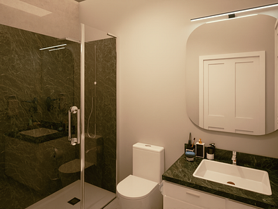 Bathroom Interior Design 3D Rendering 3d 3d house design 3d modelling 3d rendering animation architectural design architecture blender branding building design design designing graphic design home interior house interior design illustration interior design interior designing motion graphics rendering