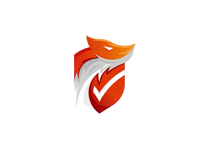 Fox & Shield Logo Grid Animation animal logo branding dainogo design fox fox logo golden ratio grid logo logo animation logo design logo grid logo tutorial mark shield logo symbol