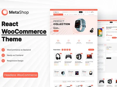 React WooCommerce Theme- Headless WooCommerce Solution headless woocommerce nextjs shop nextjs woocommerce react ecommerce template react woocommerce