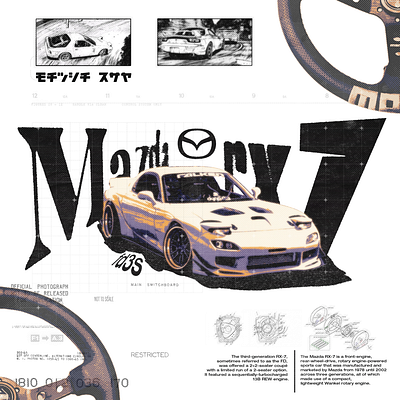 rx7 graphic design