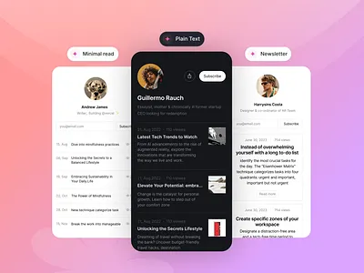 Introducing New Blog Themes in BioLink bio blog clean design illustration minimal mobile app mobiledesign modern themedesign themes trending ui uidesign uiux userinterface uxdesign