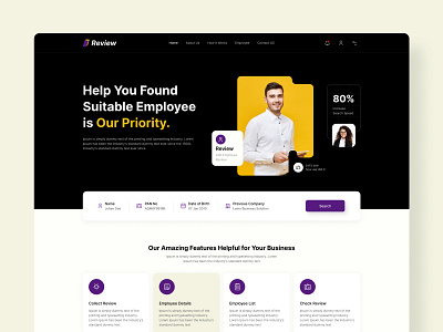 Job Finder Landing Page figma jobfinder landingpage ui ux web webdesign website