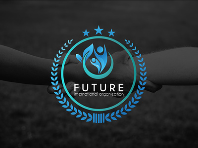 FUTURE International Relief Organization Logo branding design graphic design logo logo design