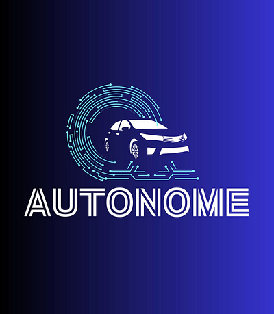 Automated Car logo dailylogochallenge design graphic design logo ui ux