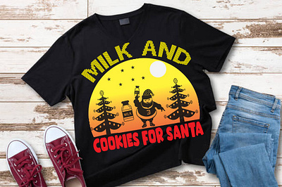 Milk and cookies for Santa