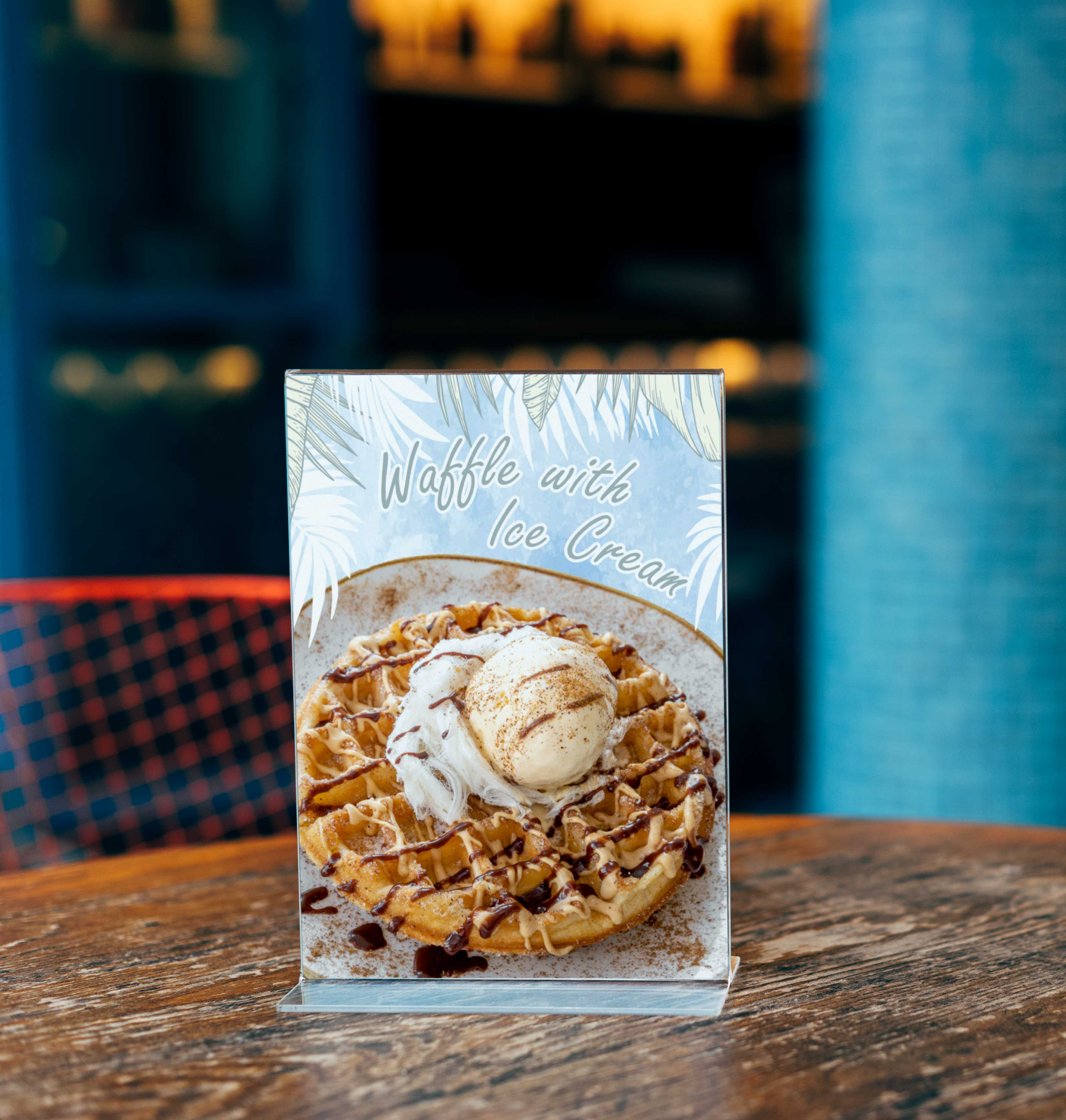 Del Mar Pizza & Waffle Flyers beach brochure coreldraw fast food flyer food brochure menu menu card photoshop restaurant restaurant flyer summer