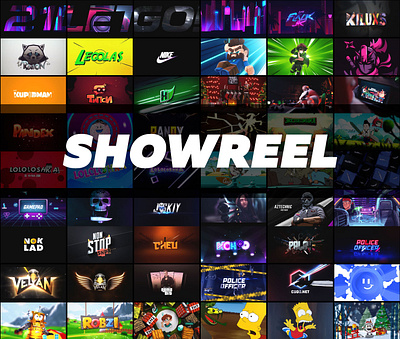 Showreel 2021 3d animation app branding design graphic design illustration logo motion graphics ui vector