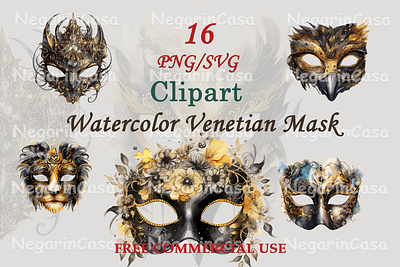Venetian Mask graphic design