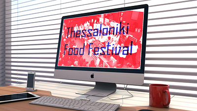Thessaloniki Food Festival Rebranding advertising branding campaign food festival web design