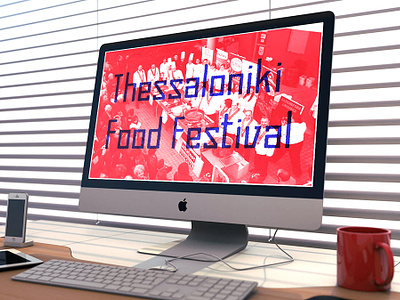 Thessaloniki Food Festival Rebranding advertising branding campaign food festival web design