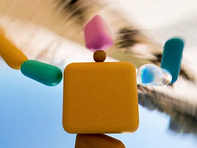 Falling 3d after effects animation c4d character cinema 4d design illustration motion graphics