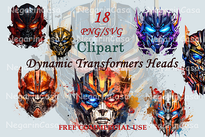 Transformers Head graphic design