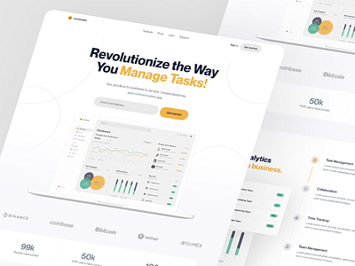 🚀 Task Member - Elevating Productivity to New Heights cleandesign dashboard saas taskmanagement uidesign userinterfacedesign webdesign
