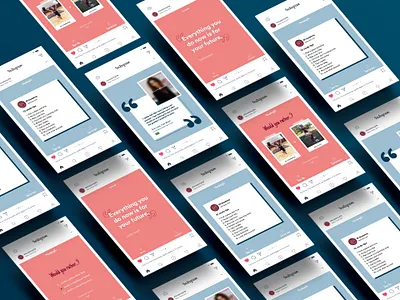 Instagram Post Templates for EF Education First carousel design graphic design instagram instagram carousel instagram template social media social media design social media templates