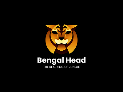 Bengal 3d animal app bengal brand branding colorful design graphic design head icon illustration logo tiger