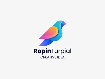 Ropin 3d animal app bird branding colorful design graphic design icon littlebird logo