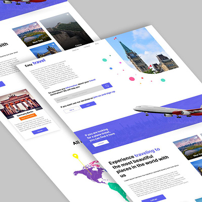 easy travel app design graphic design ui ux webdesign