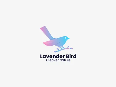 Lavender Bird 3d app bird branding colorful design graphic design icon illustration littlebird logo sparrow