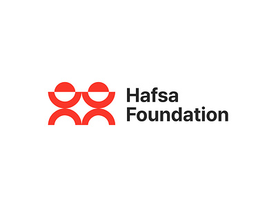 Hafsa Foundation abstract agency behance brandidentity branding charities children design dribbble education graphicdesign human logo logodesign logodesigner logotype modernlogo ui uidesign webdesign