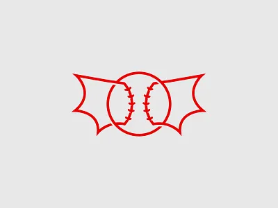 Baseball Bat baseball concept design graphic design idea illustrator logo logo design simple sports vector