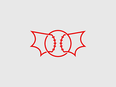 Baseball Bat baseball concept design graphic design idea illustrator logo logo design simple sports vector