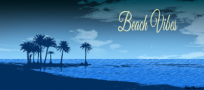 Beach design graphic design vector