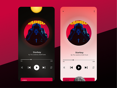 Elevating App Experience with Dynamic Dark and Light Modes app appdesign build darkmode designdrug designer figma lightdarkmode lightmode lightodarmode motion graphics musicapp musicappinspiration spotify transition ui uiux uiuxdesigner watchmegrow